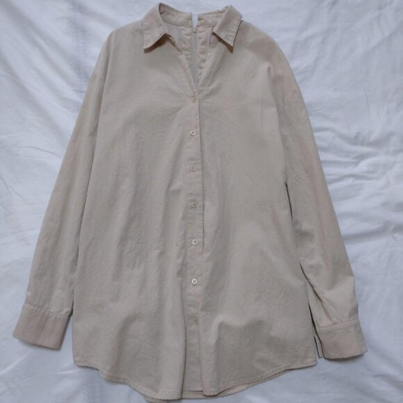 Alexia button Up Down Zip Shirt - Picture 6 of 6